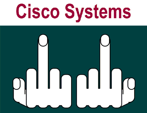 Cisco logo fak